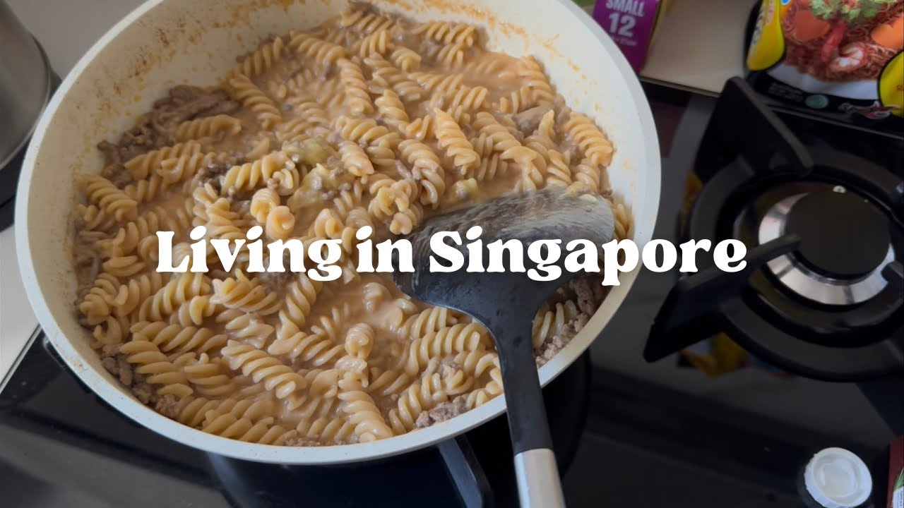 Life of an employee in Singapore | More home meals nowadays, started gym again (hopefully)