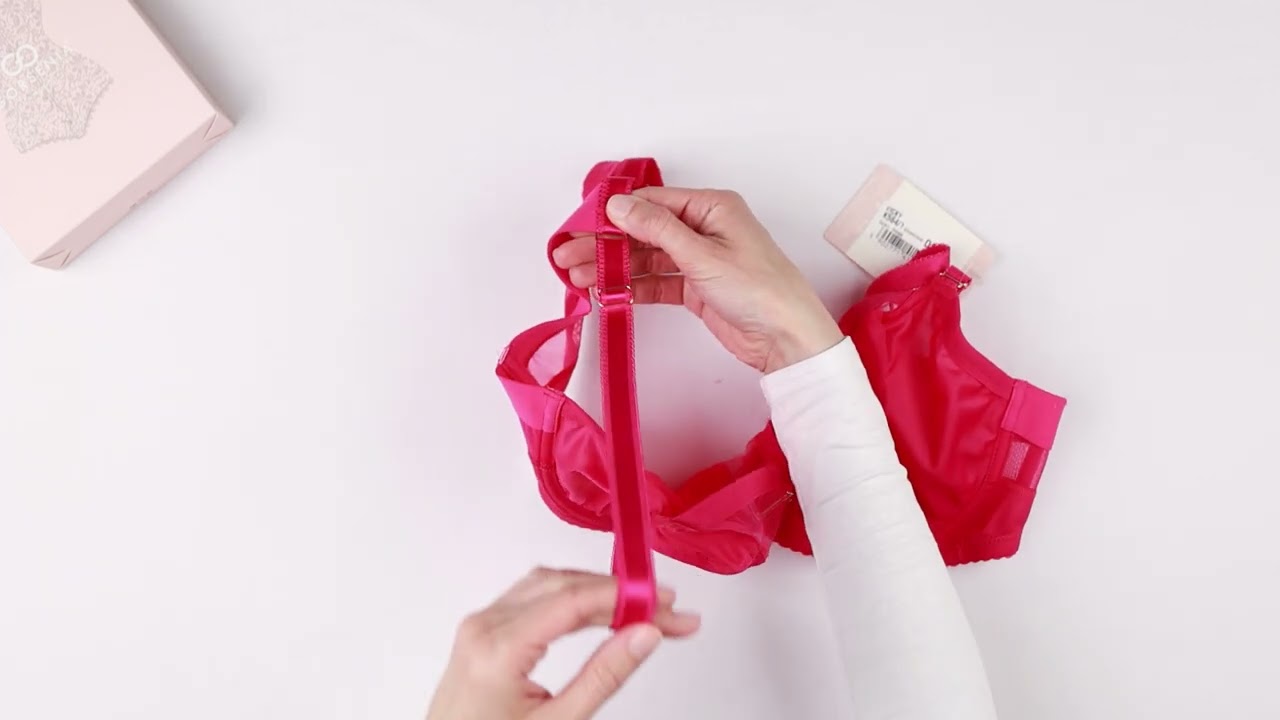 Biustonosz Gorsenia Vicky K564/1 w kolorze fuksja