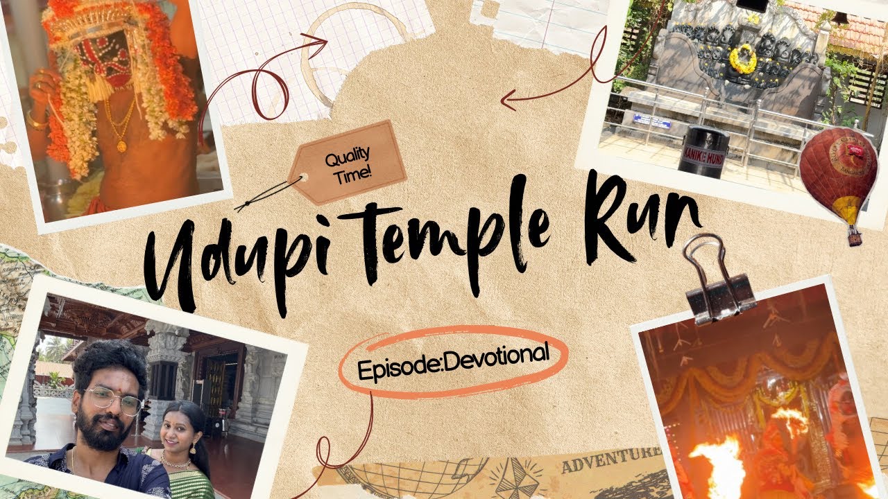 Udupi Temples Vlog|Udupi Temple Run|Family 