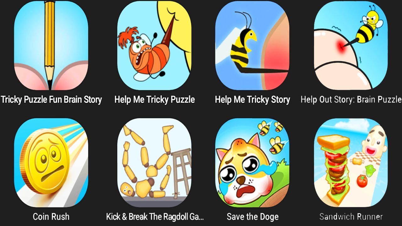 Tricky Puzzle Fun Brain Story,Help Me Tricky Puzzle,Help Me Tricky Story,Help Out Story Brain Puzzle