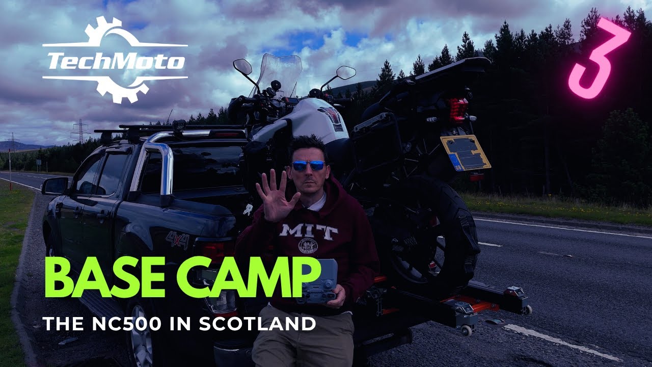 Heading to the Staging Point in Inverness - NC500 - Motocamping 3