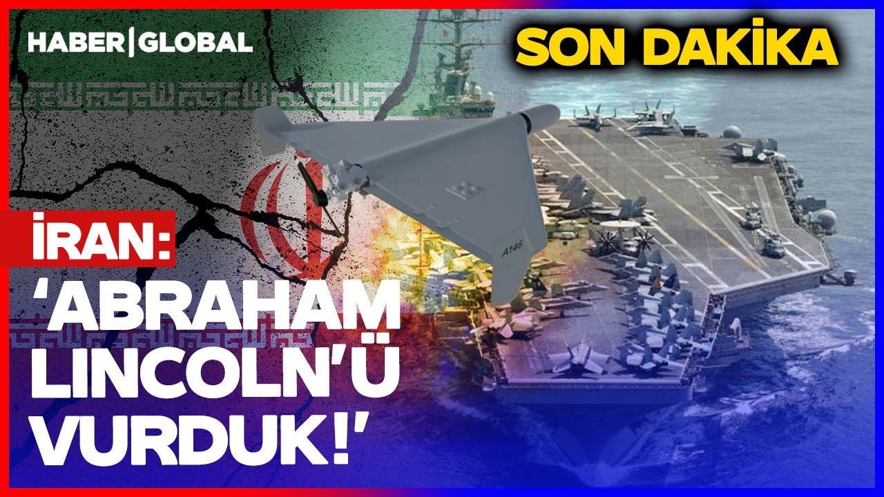 CANLI YAYIN | İran: Lincoln Uçak Gemisini Drone ile Vurduk!