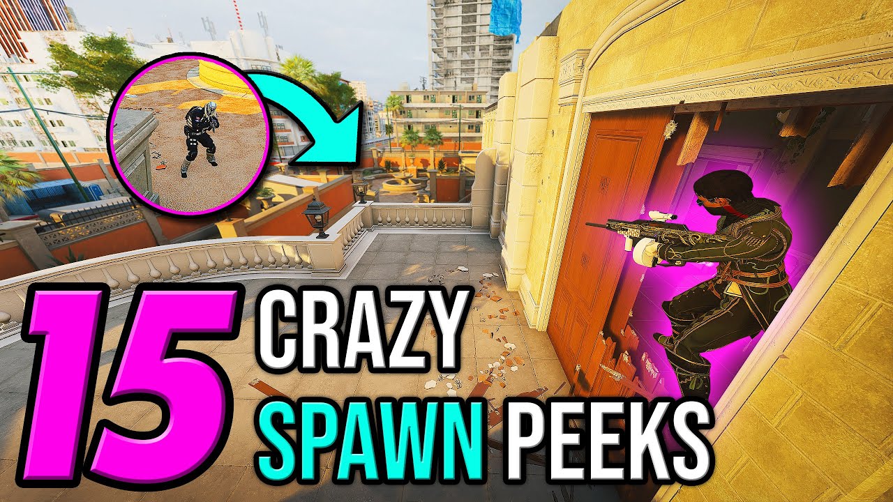 ЛУЧШИЕ текущие спавн-пики в R6 Siege в 2025 году