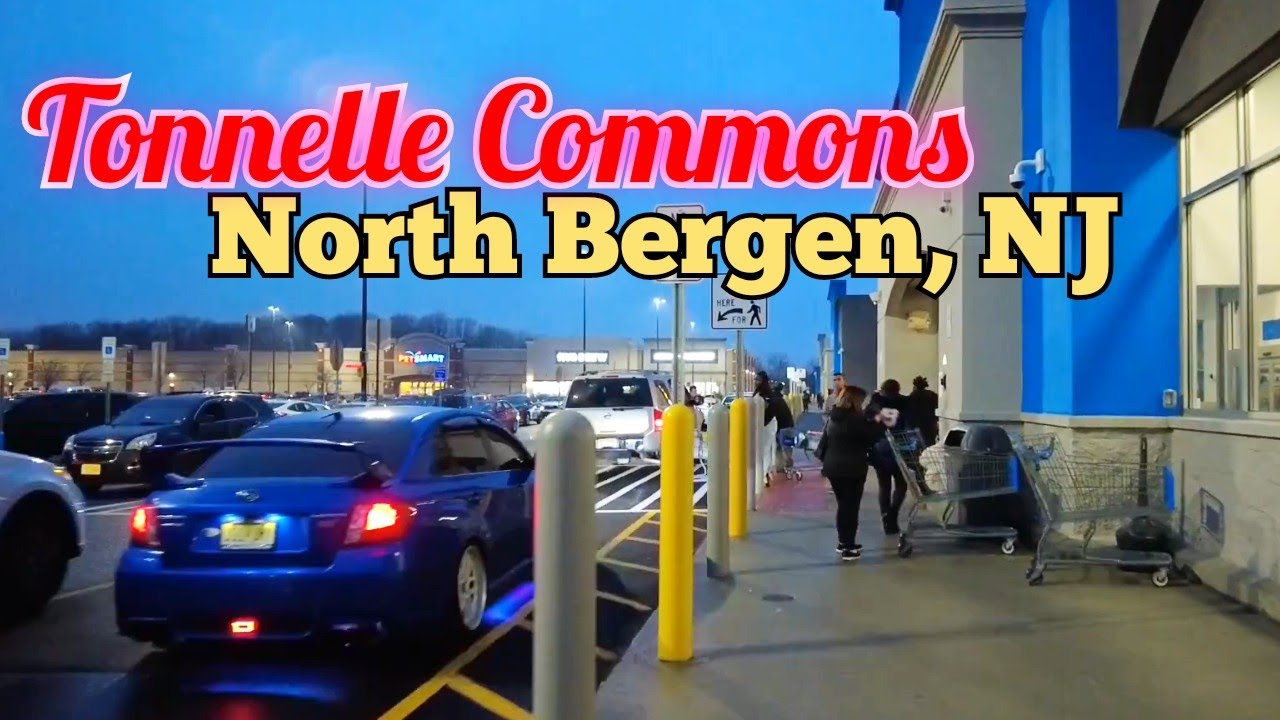 Tonnelle Commons | Walk tour inside and outside the shopping plaza | North Bergen, New Jersey, USA