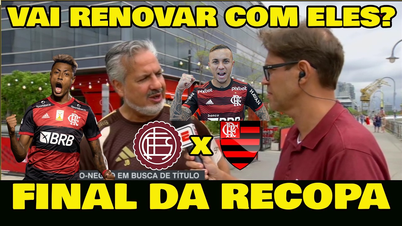 ENTREVISTA COM JOSÉ BOTO DIRETO DA ARGENTINA! HOJE TEM LANÚS x FLAMENGO.