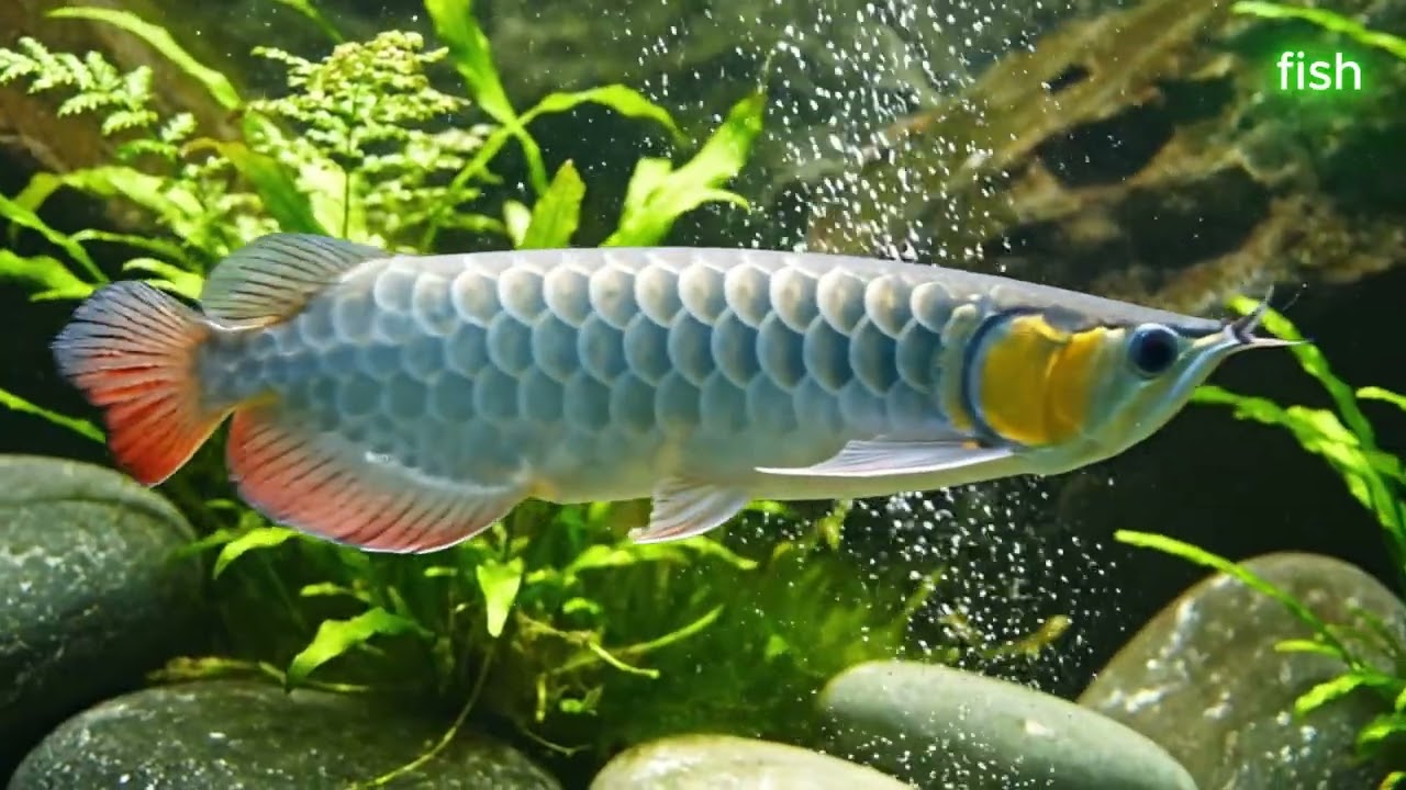 Serene Arowana Aquascape Inside a Sacred Korean T11 Arowana in the Sacred HAPPY NEW YEAR 2026 4K