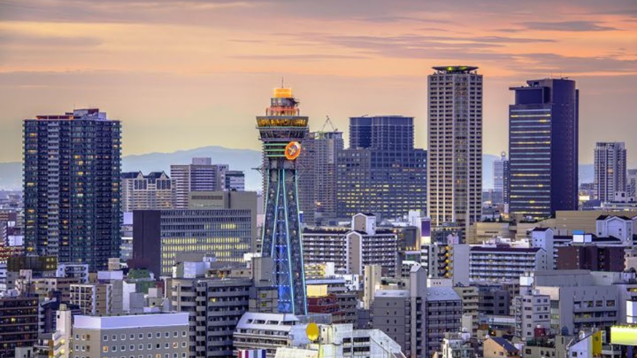 2 Hour Relaxing Journey Through Osaka, Japan