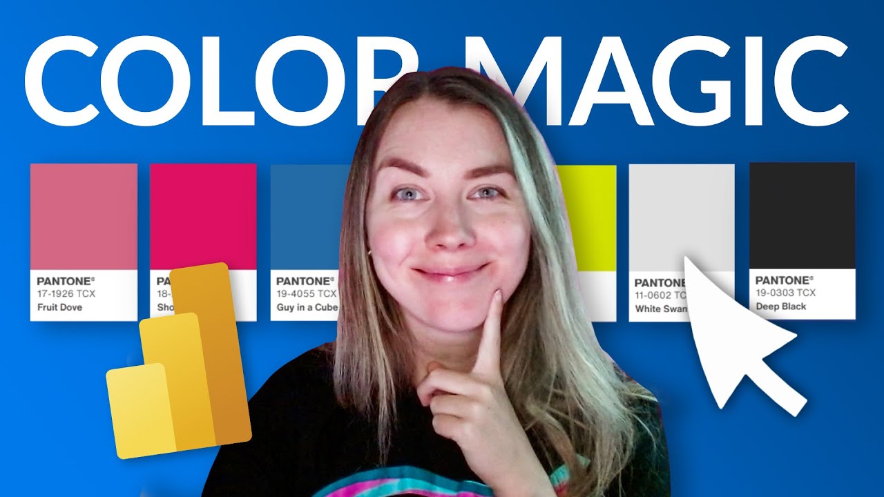 Перестаньте тратить время на выбор цветов в Power BI — сделайте ЭТО вместо этого