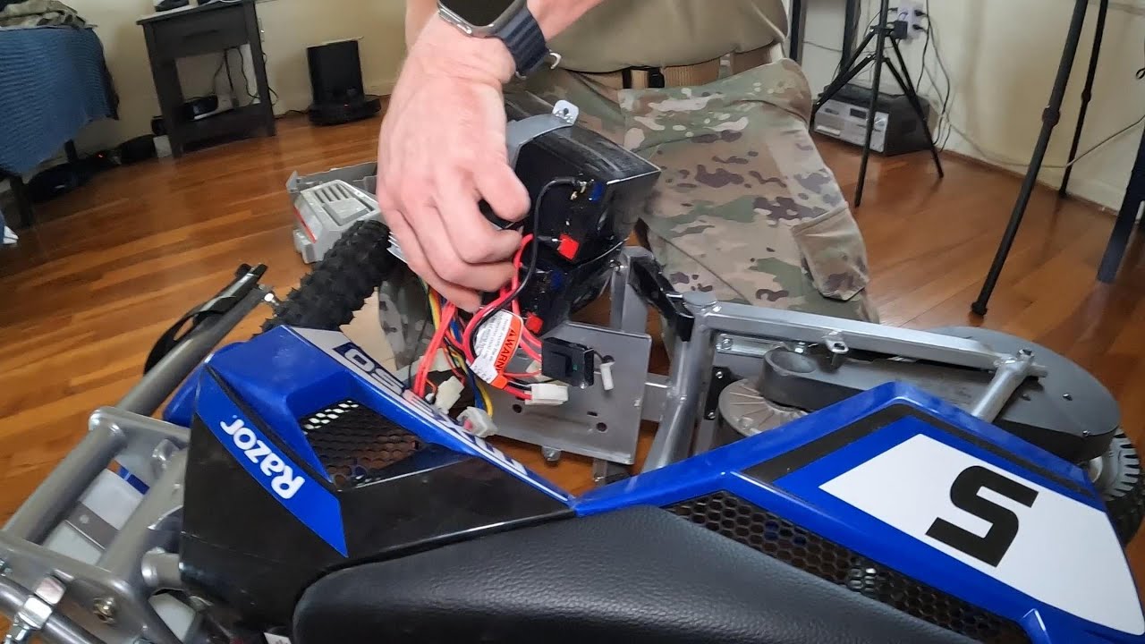 How to Replace Defective Batteries (Won’t Charge) on Razor MX350 (Model 15128090) Kids Dirtbike
