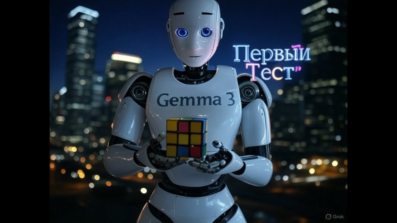 Gemma3 обзор и локальный тест!