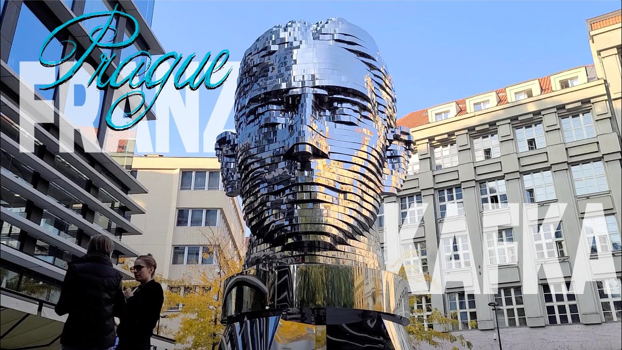 🇨🇿 Franz Kafka Rotating Head Prague Czech Republic Praha Czechia Brno Karlovy Vary Cesky Krumlov