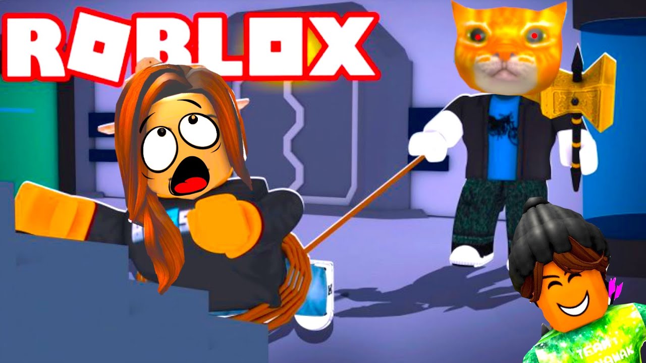 JE SUIS UN MONSTRE ET J'ATTACHE PINK ET VICTOR À UNE CORDE ! Roblox Captive Gameplay fr - Max Gaming