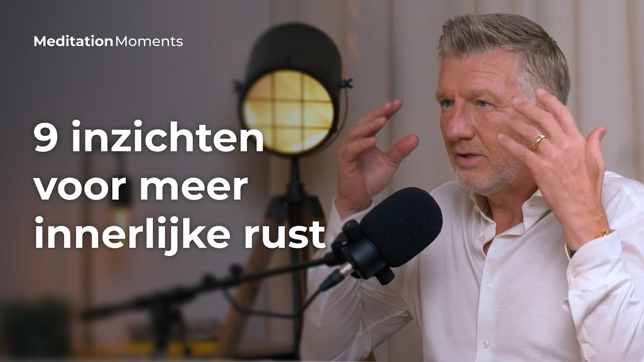 Hoe vind je rust in je hoofd? 9 inzichten van Michael Pilarczyk over focus, balans & mindfulness