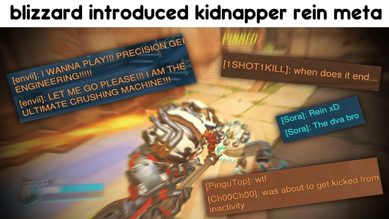 Target Bullying With Drifting Reinhardt (April Fools' Patch)