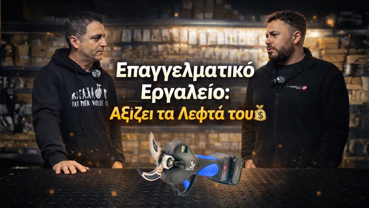 Επαγγελματικό Ψαλίδι Μπαταρίας:- Αξίζει τα Λεφτά του;