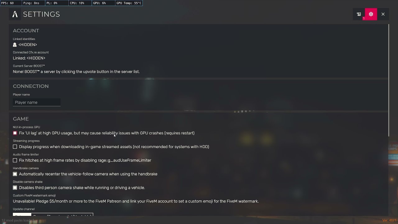 How to fix UI 