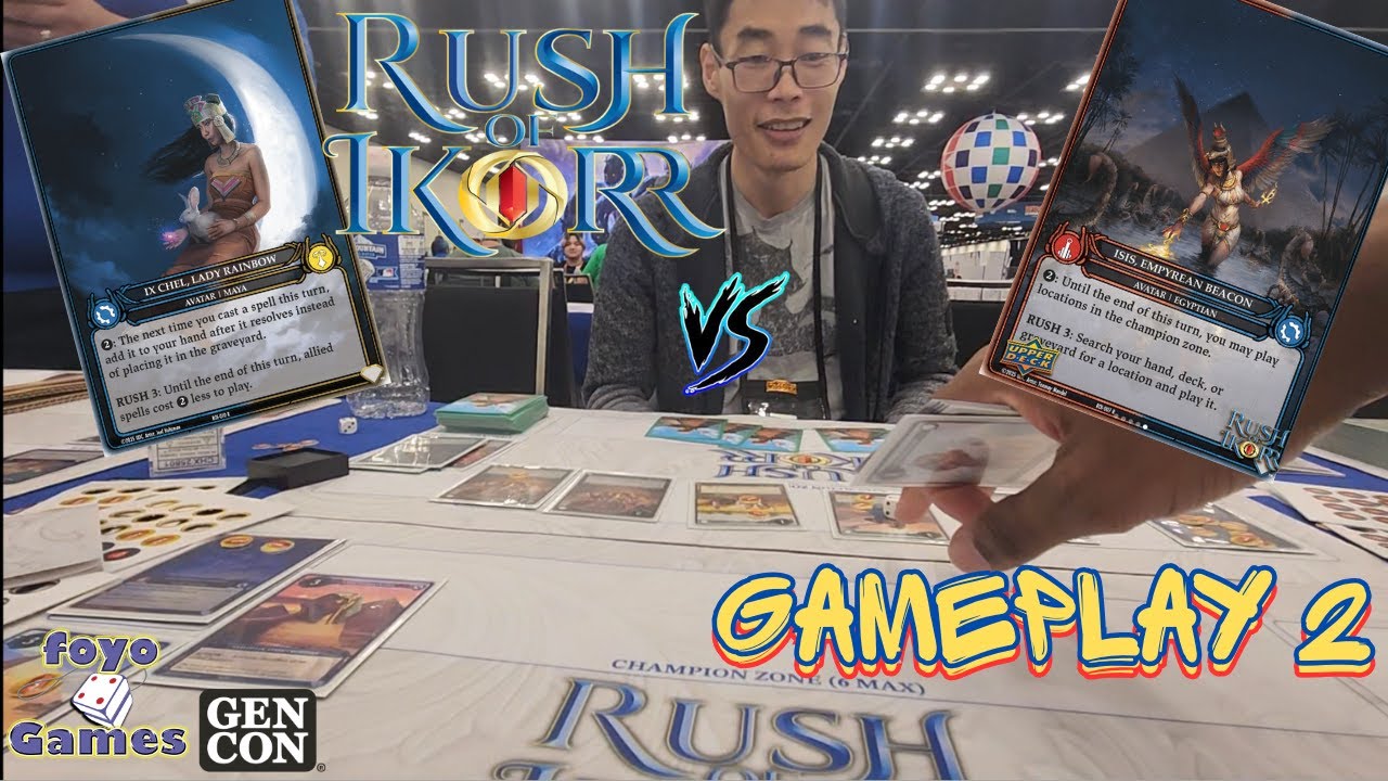 Rush of Ikorr - Gameplay 2 | Ix Chel vs Isis | Gen Con 25