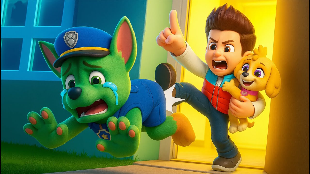 Oh No...CHASE Zombi se escapó de casa! | Historia muy triste | PAW PAtrol en Español | RAinbow 3
