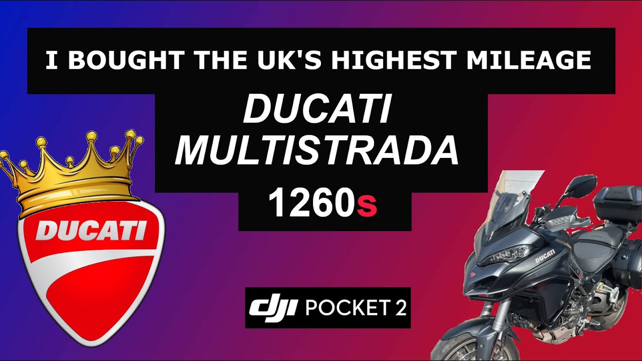 I bought the UK Highest Mileage Ducati Multistrada 1260s !!