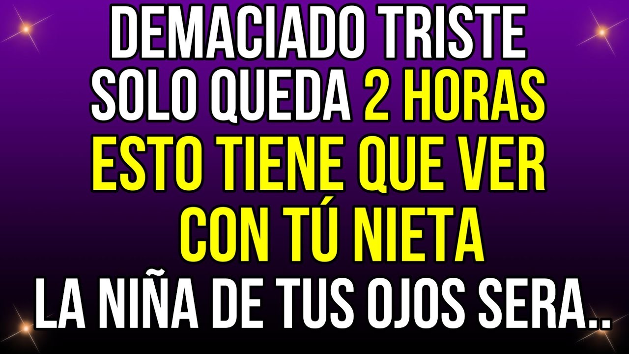 ¡ADVERTENCIA! TU NIETA ESTÁ A PUNTO DE OCURRIR POR ALGO QUE JAMAS IMAGINASTE… ¡FALTA 2 HORAS!