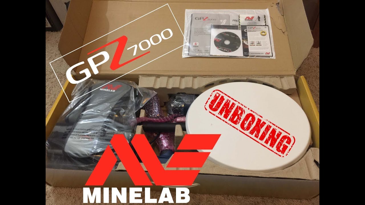 Detector de Metales Minelab GPZ 7000 unboxing