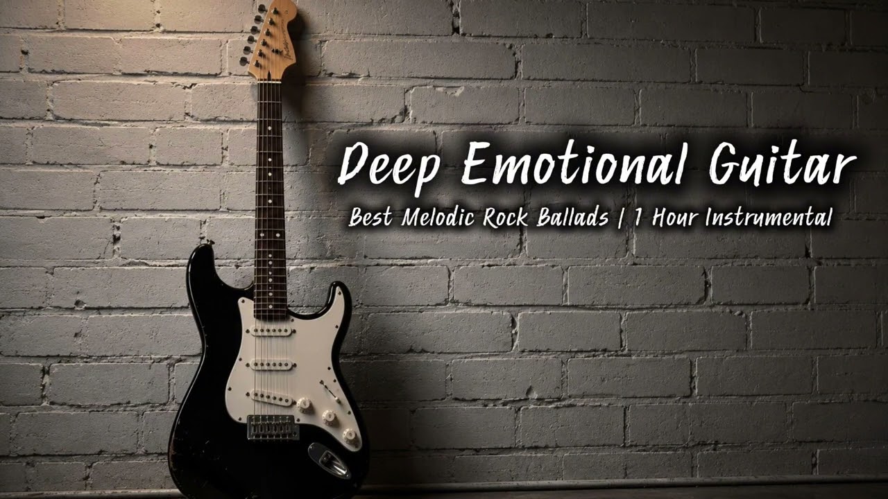     Deep Emotional Guitar | Best Melodic Rock Ballads | 1 Hour Instrumental