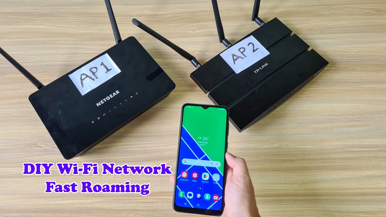 OpenWRT: объединение нескольких точек доступа в беспроводную сеть.