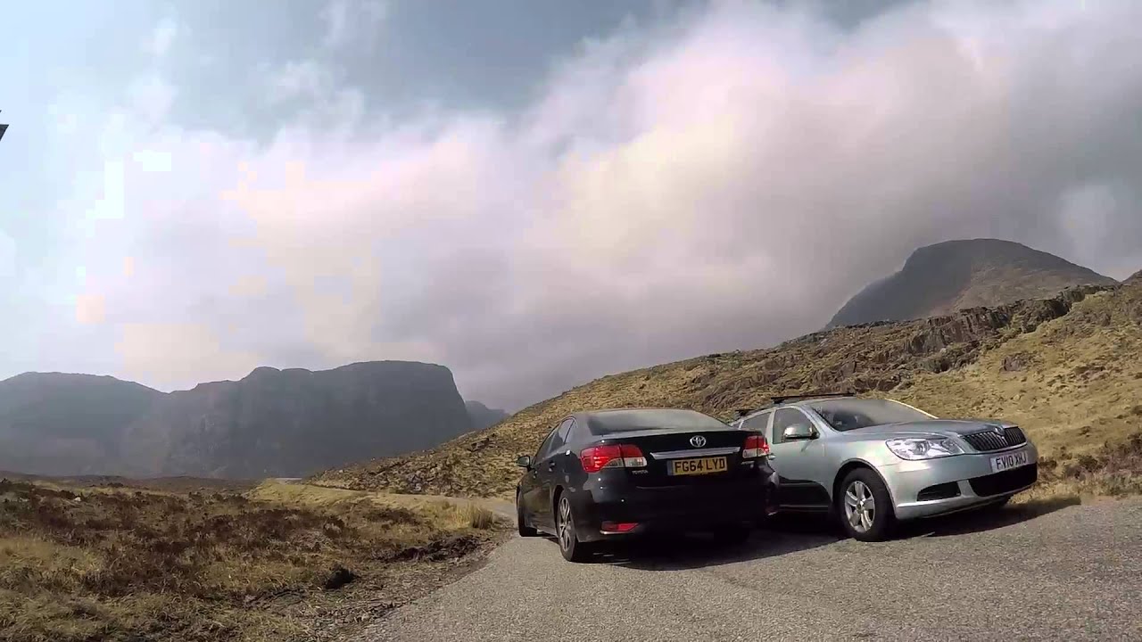 North Coast 500   Part 5   Lochcarron to Applecross 4x Speed