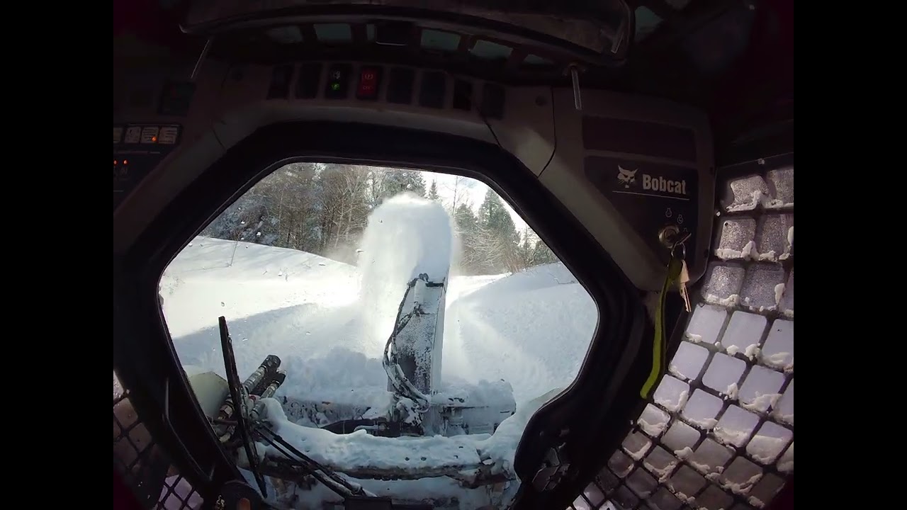 More snowblower action
