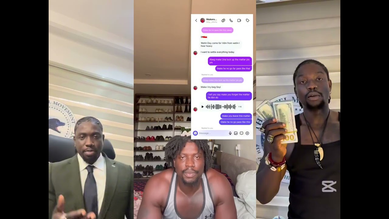 VDM cries out ,VDM Says They’re thr£@t£ning him . VDM cries For Help 