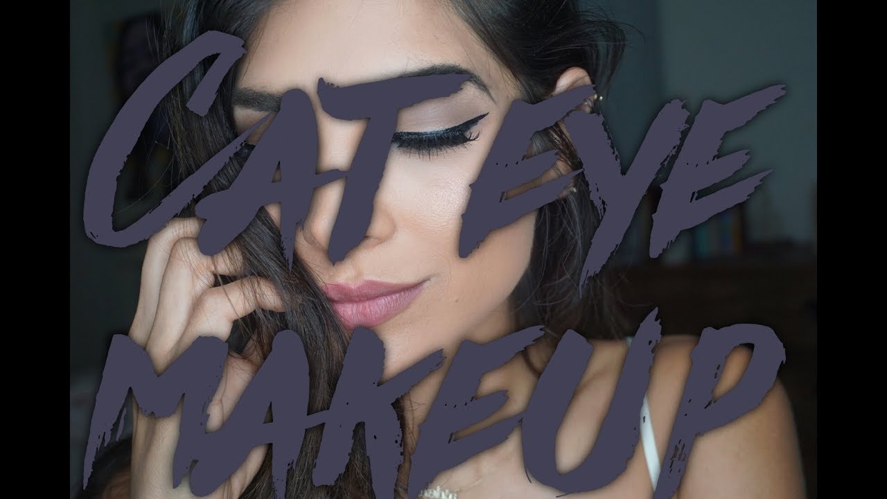 cat eye make up tutorial.