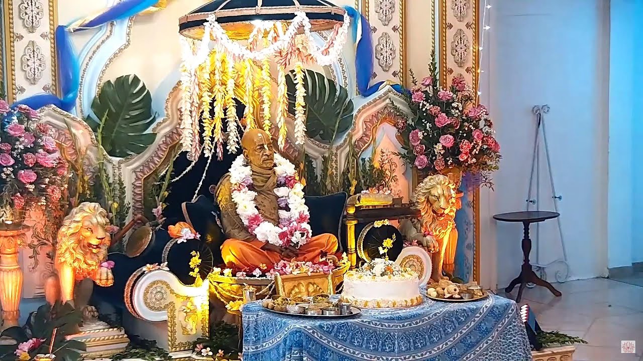 Srila Prabhupada's Vyasa Puja and Appearance Day Festival 8/31/2021