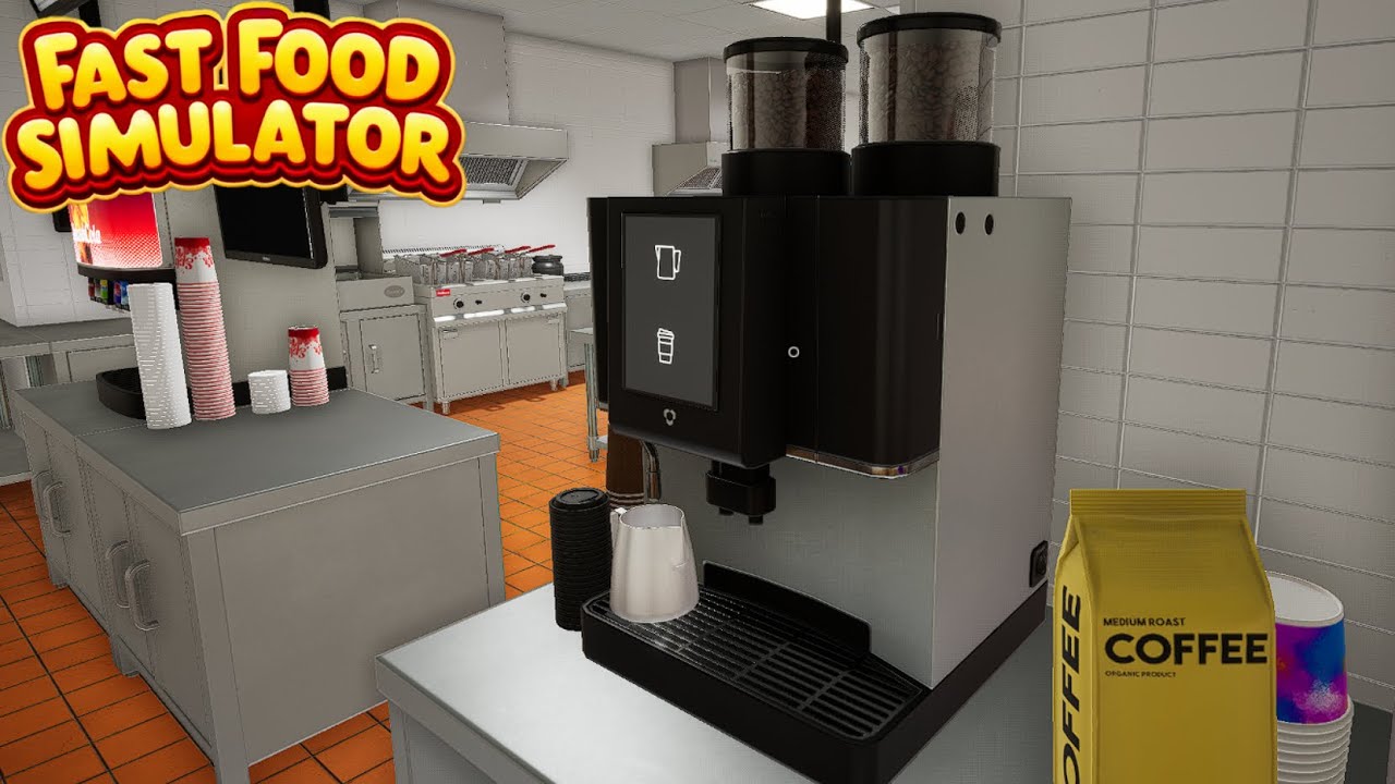 WORLD BEST COFFEE IN MY RESTAURANT | FAST FOOD SIMULATOR |