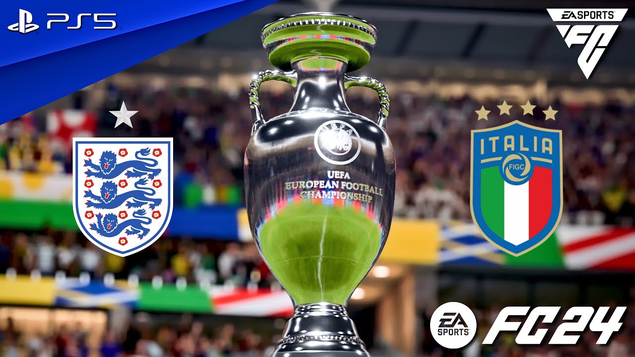 FC 24 - England vs. Italy - UEFA EURO 2024 Final Match | PS5™ [4K60]