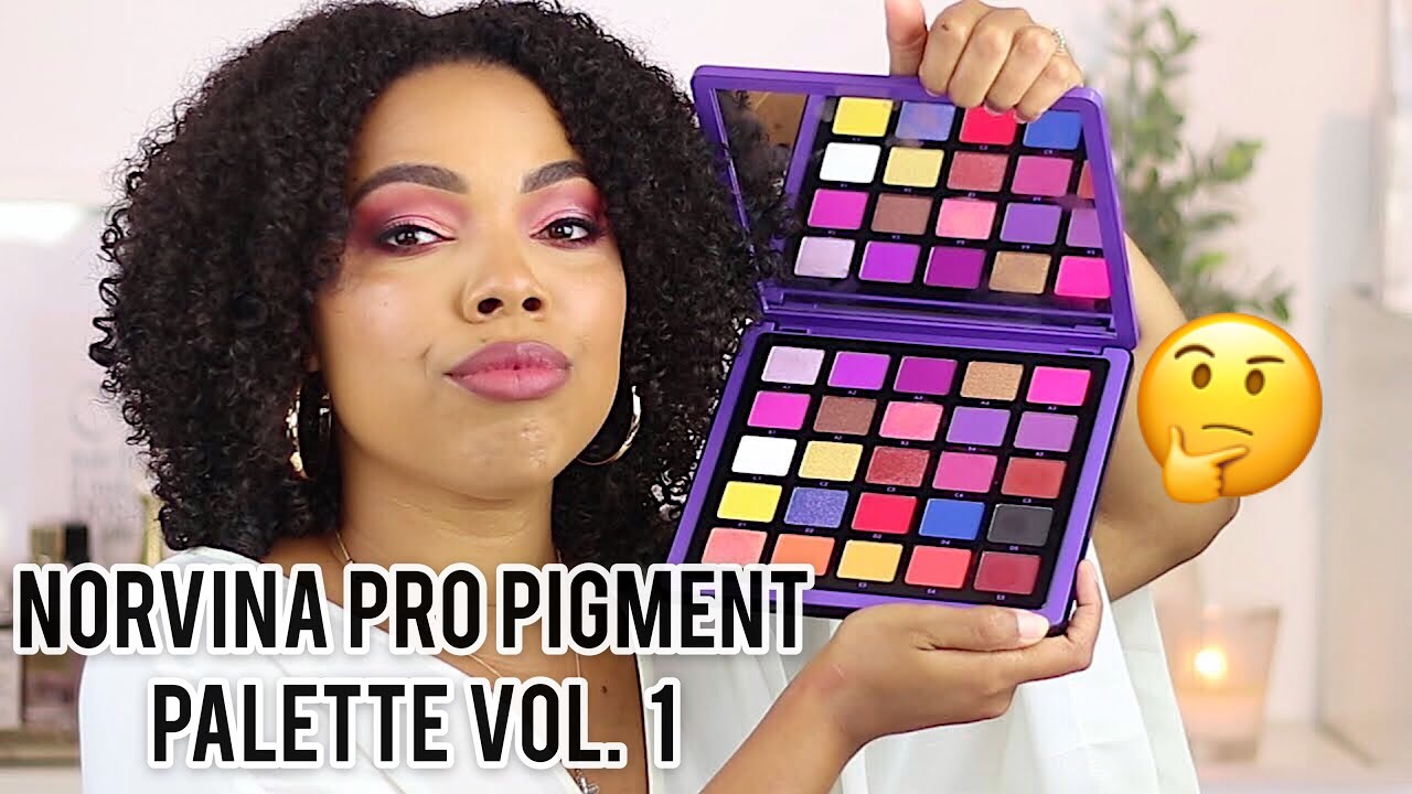 ABH NORVINA PRO PIGMENT PALETTE VOL 1 REVIEW & SWATCHES | Karina Waldron
