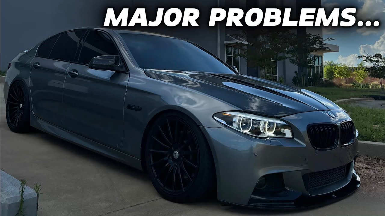 FIXING MY OLD BROKEN TUNED BMW F10 535i WITH NO EXPERIENCE....