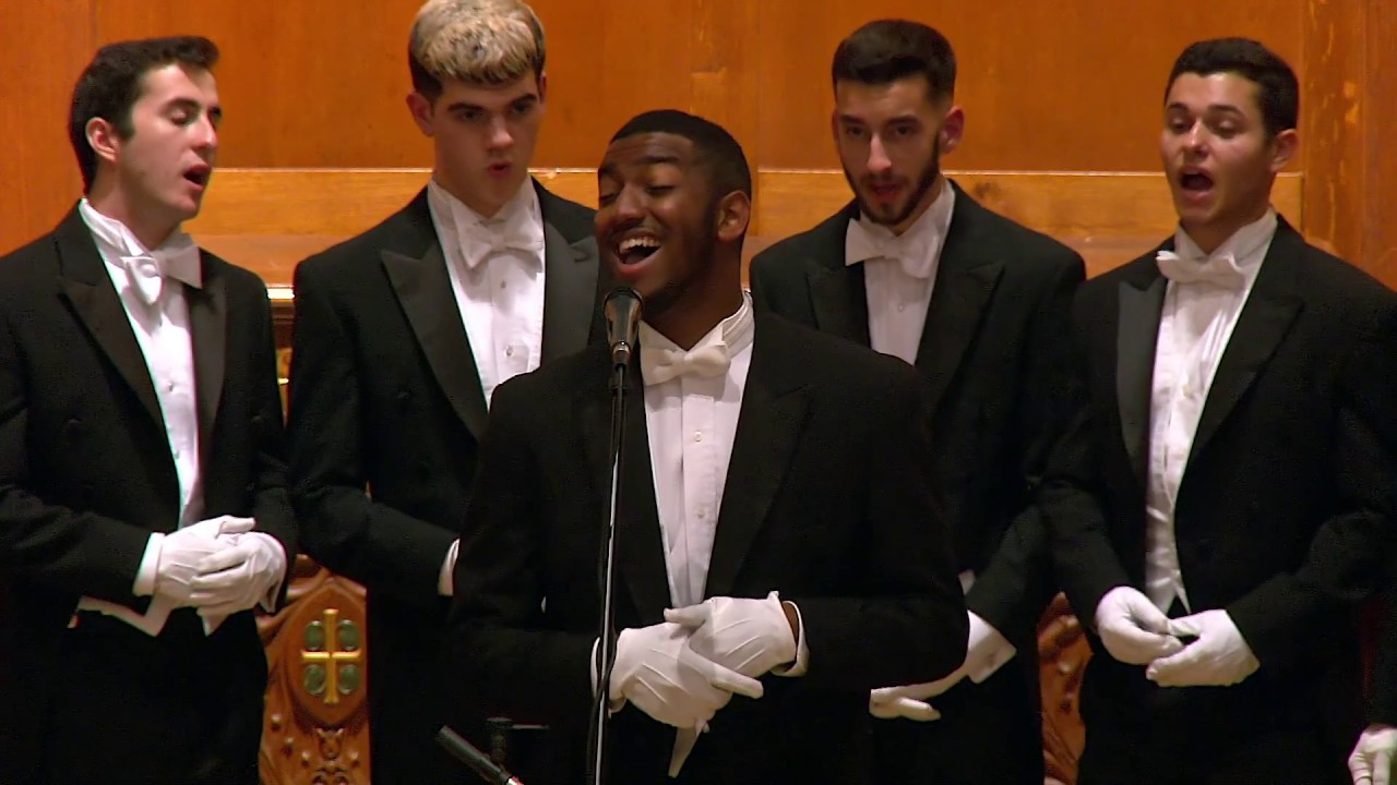 2018 Family Weekend Concert - The Yale Whiffenpoofs of 2019