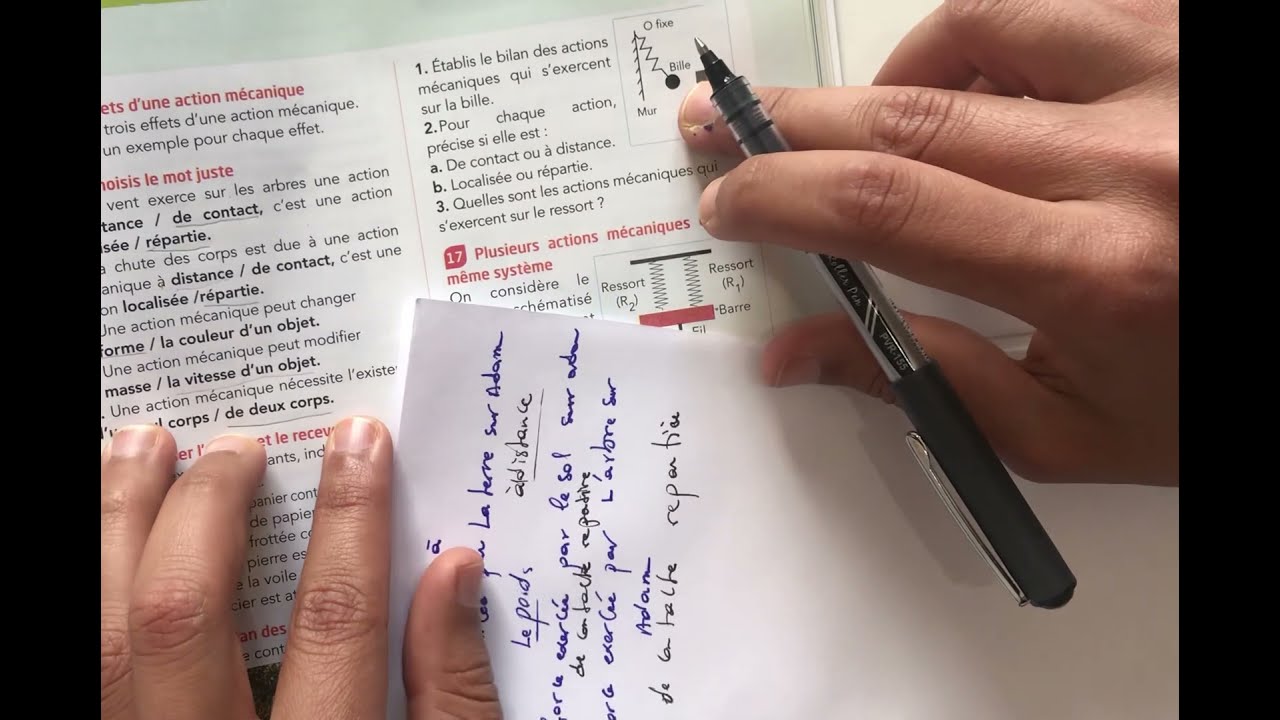 étincelle 3ac physique chimie p 99 exercice 15 et 16