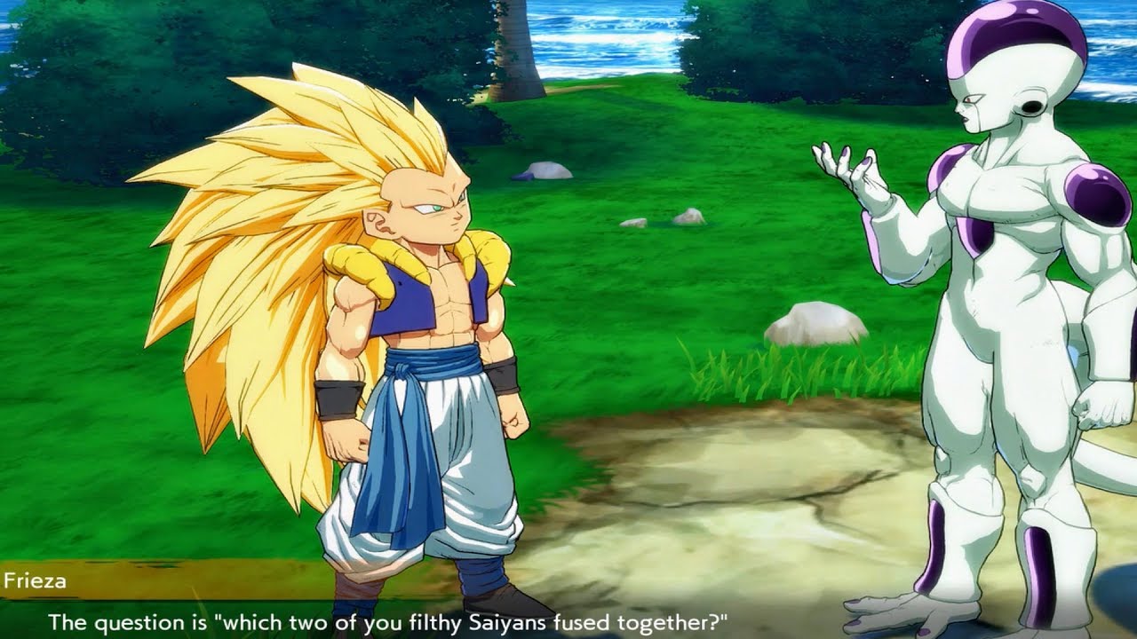 Frieza Roasts Gotenks & Asks About Future Trunks - Dragon Ball FighterZ
