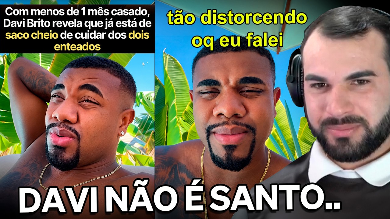 DAVI BRITO SE PRONUNCIA AP&Oacute;S BOATO DE QUE ELE N&Atilde;O AGUENTA MAIS SER PADRASTO | Cortes do Francisco
