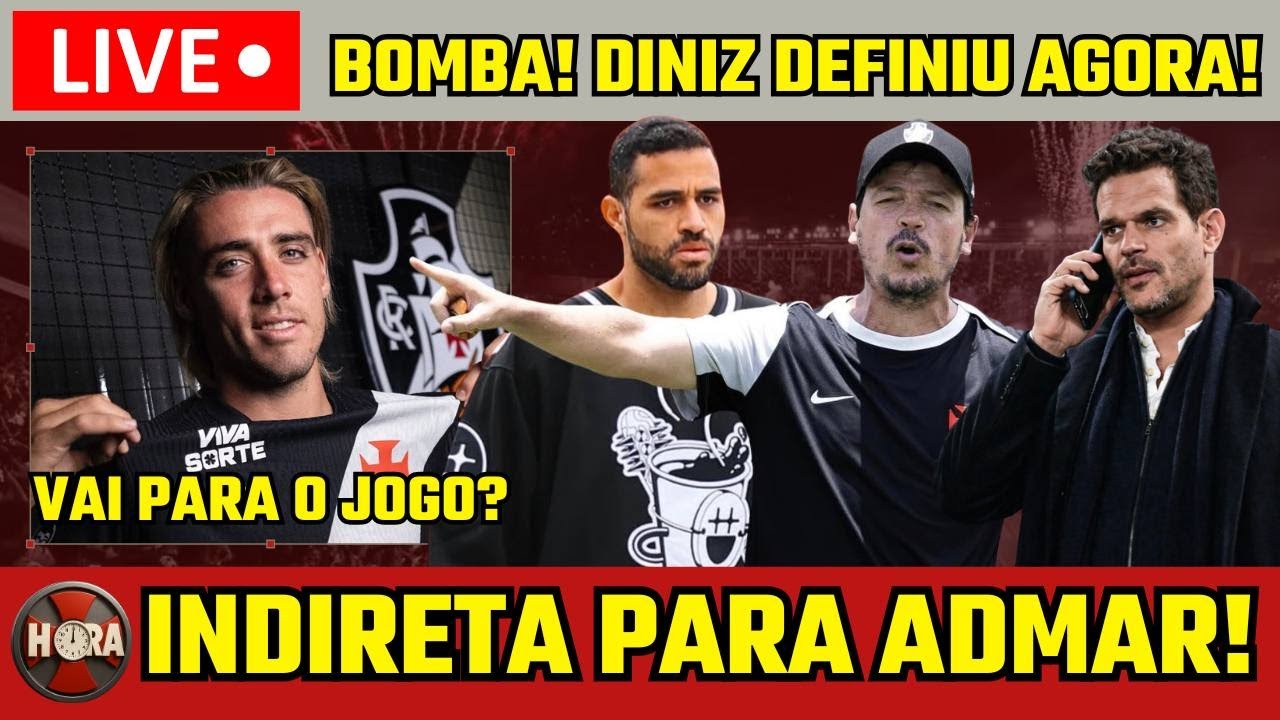 AGORA!! DINIZ DEFINIU SOBRE SPINELLI NO JOGO DE HOJE!! ATACANTE SE OFERECEU!!