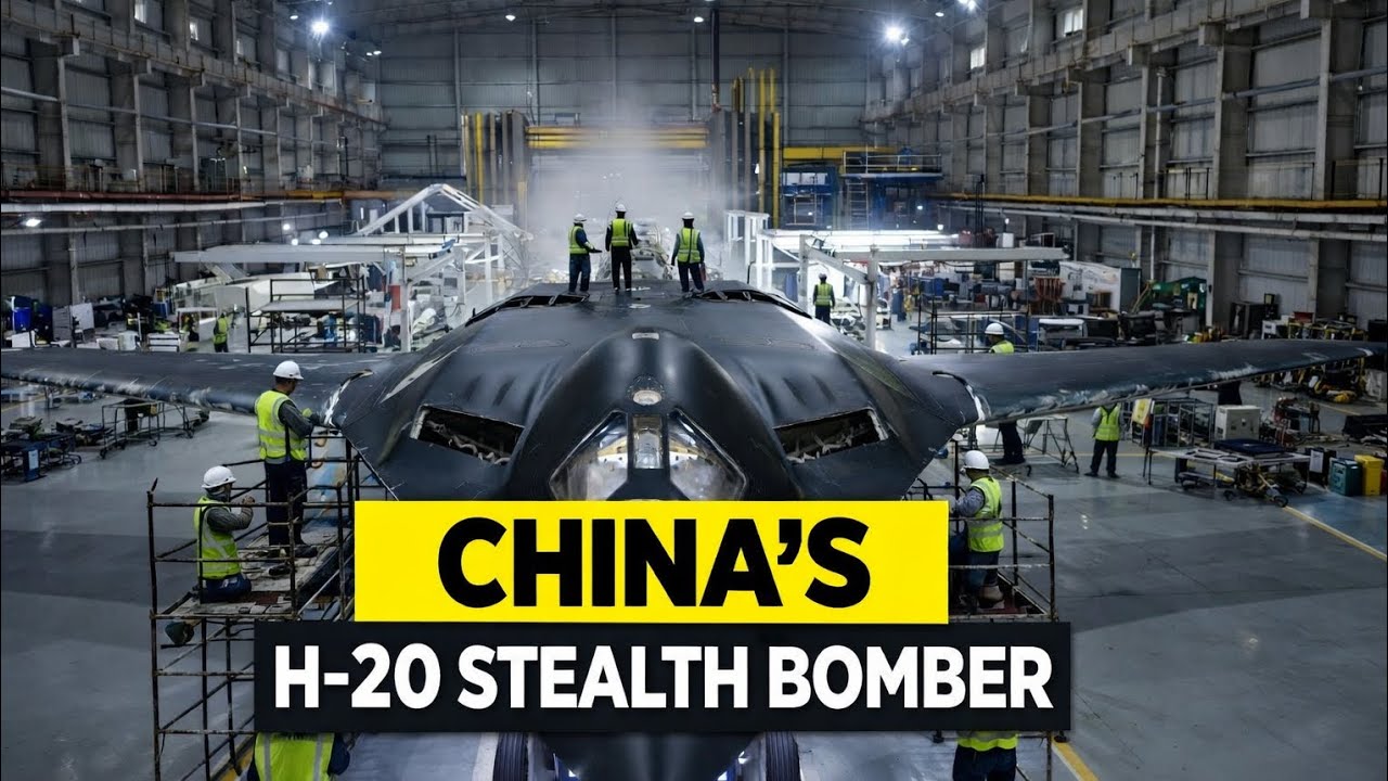 China’s Most Advanced Warplane: Inside the H-20 Bomber Mega Factory.Inside China Next-Gen technology