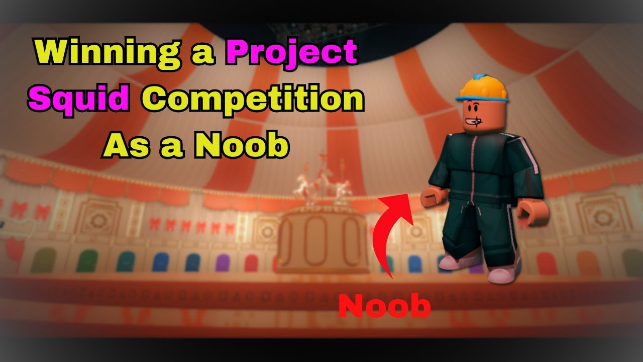 Squid Project Noob Wins 1000 Robux Competition