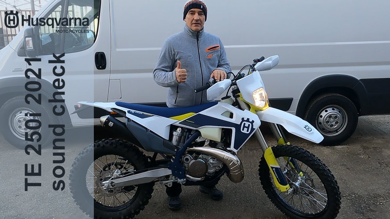 2021 HUSQVARNA TE 250i 2T sound check