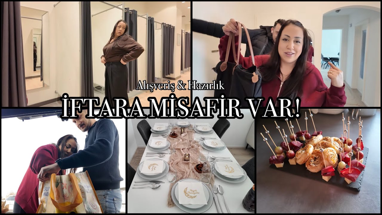 İftara Misafirim Var❗️Son Anda Alışveriş Yaptım 😅 Türkiye’ye Gidecek Miyiz❓