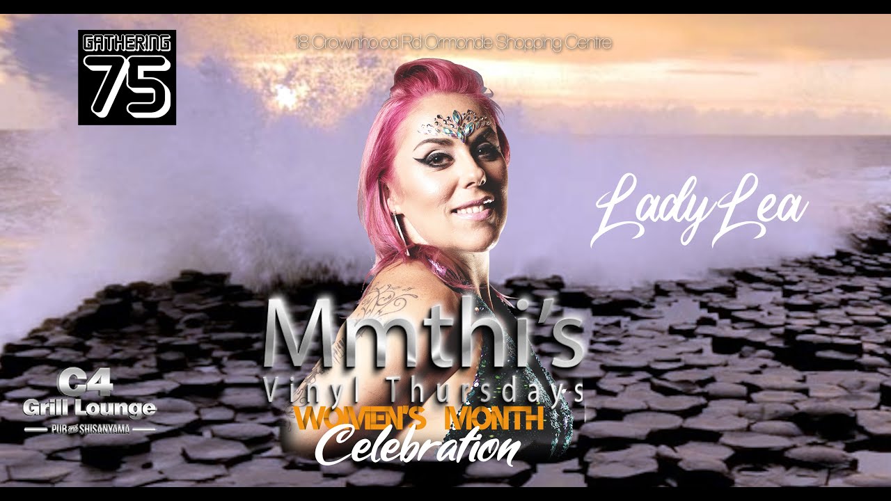 75 Gathering Lady Lea At C4 Grill Lounge "Mmthi's Vinyl Thursdays"
