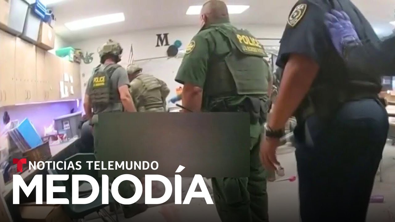 Caos, sangre y un llanto desesperado: vea los videos de la masacre de Uvalde | Noticias Telemundo