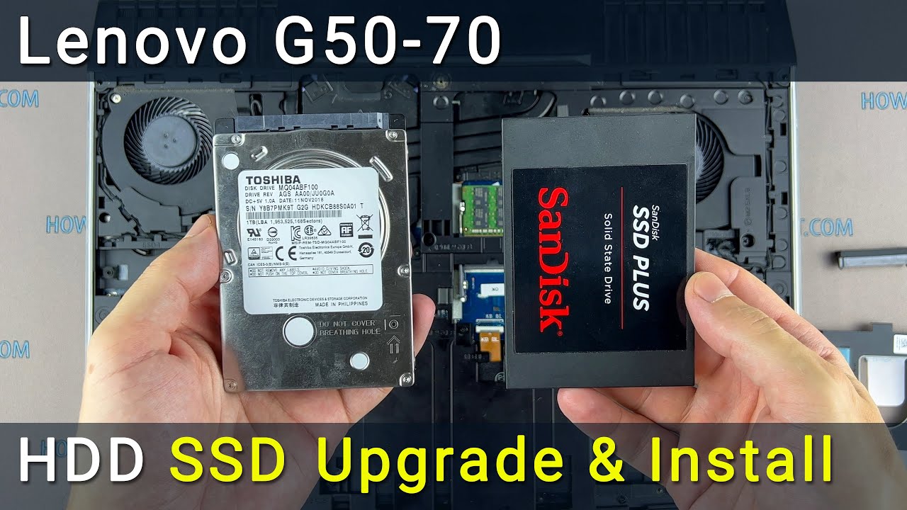 Lenovo G50-70 HDD lub SSD Upgrade: Wymiana i instalacja