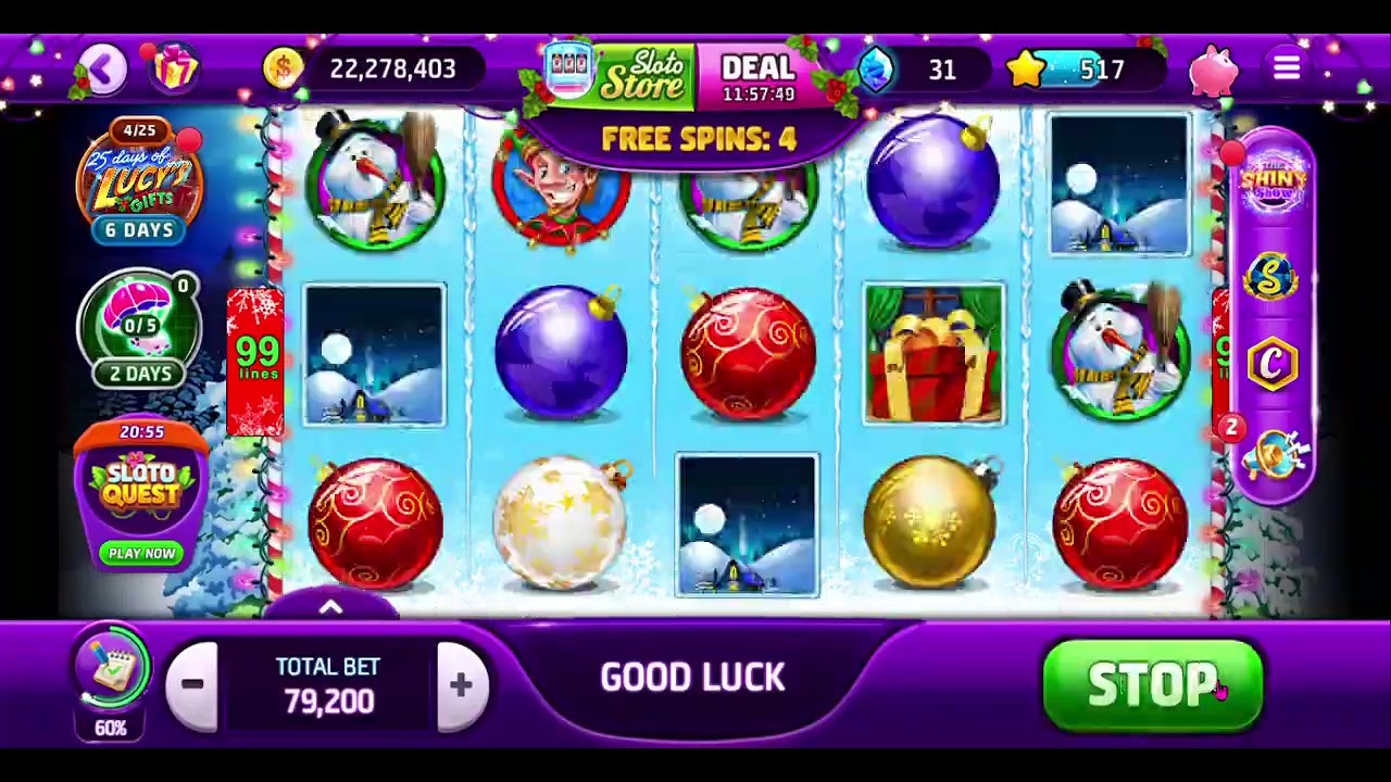 Slotomania Casino Slots   Christmas themed 🎮 🕹️ 🖲️  ⚔️👱‍♀️