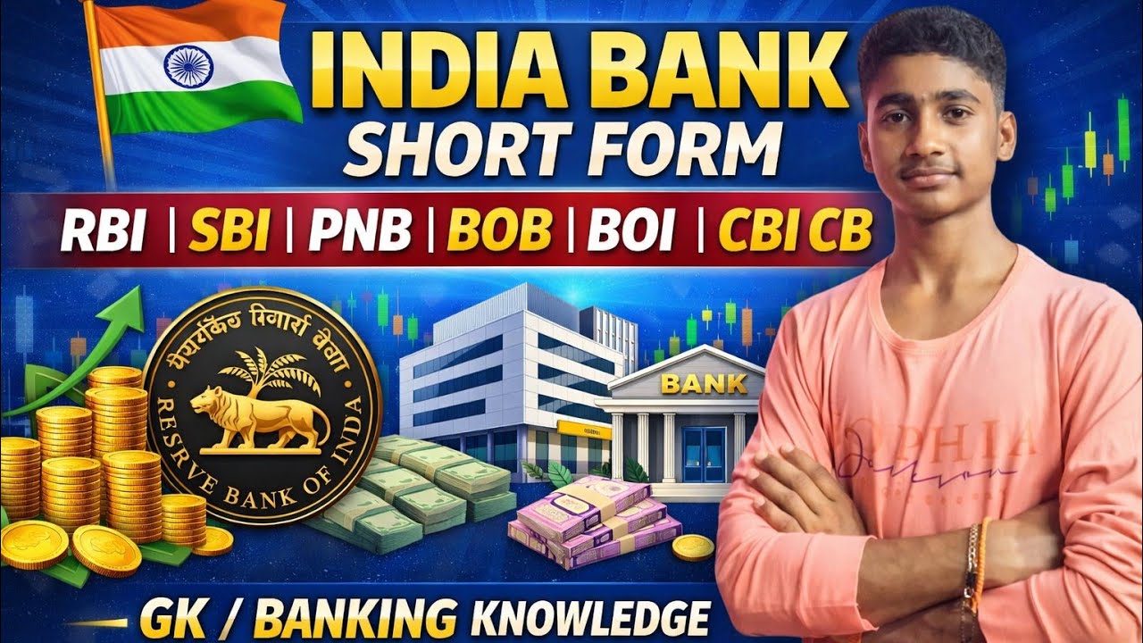 भारत (इंडिया)के बैंक को का नाम 🤑। India ke banko ka naam/how to full form of India bank